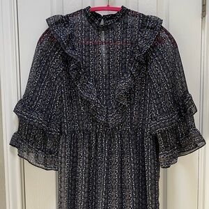 Christy Dawn Ruffled Women's maxi Dress - medium